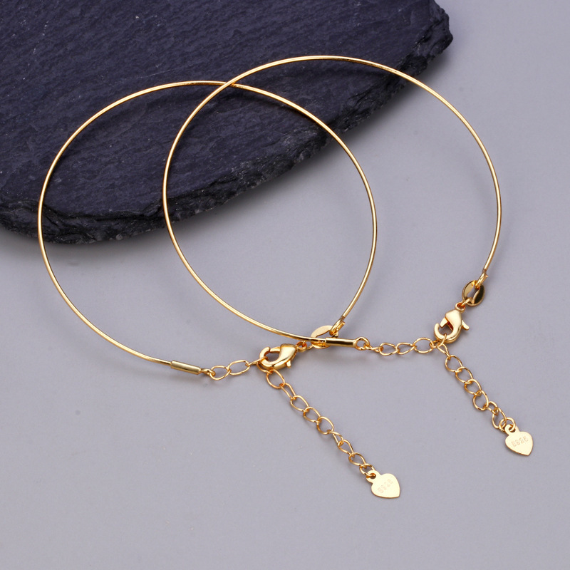 Gold Plated Copper Detachable Bracelet Making Accessory