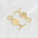 #12 leaf 14k gold 35*15mm