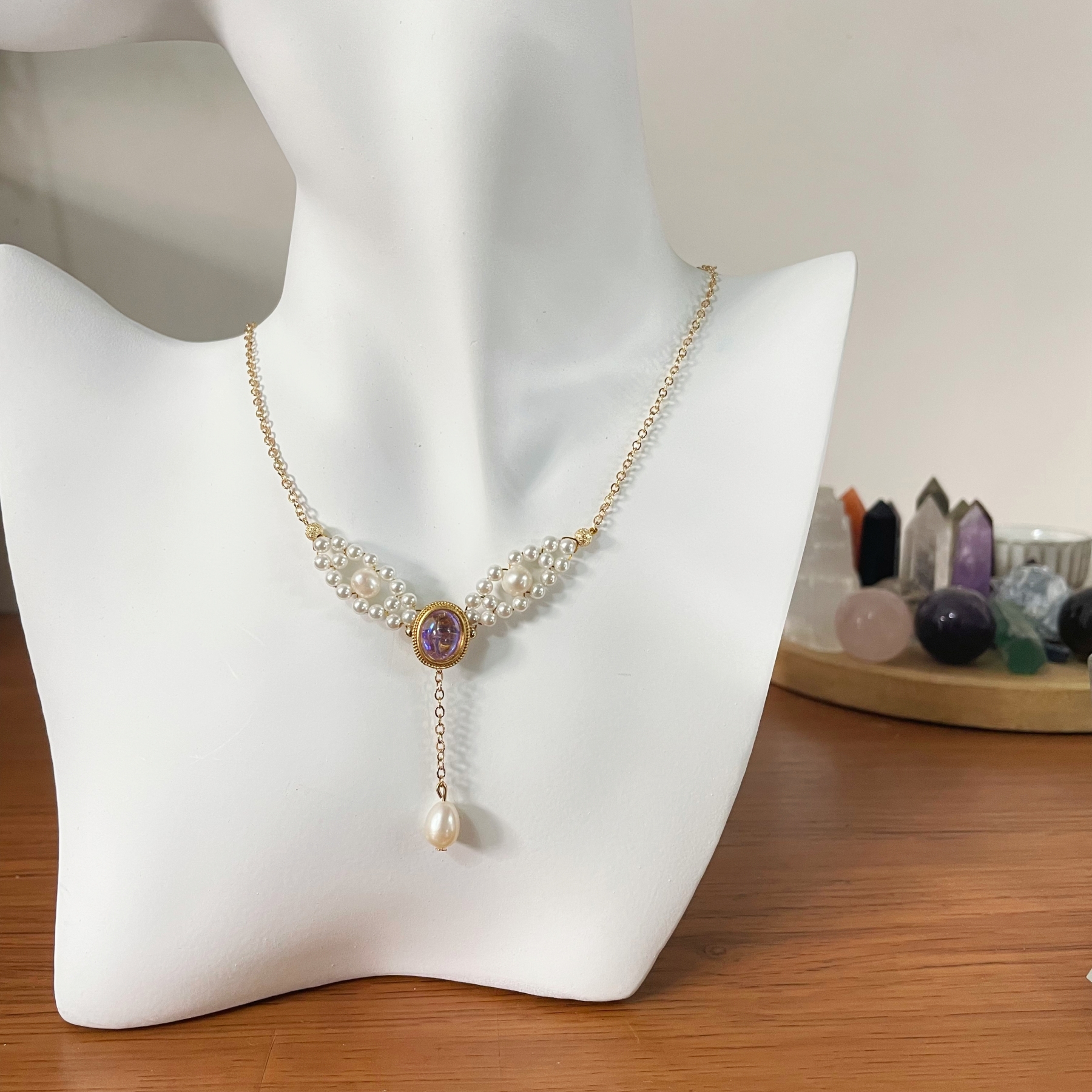 Angel's Wings Necklace Elysian Embrace