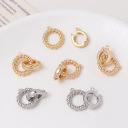 Buckle and twist ring
