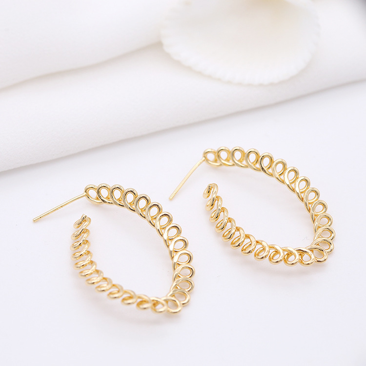 Ornamented Earrings Posts Accessory for Earrings Making-likayjewel