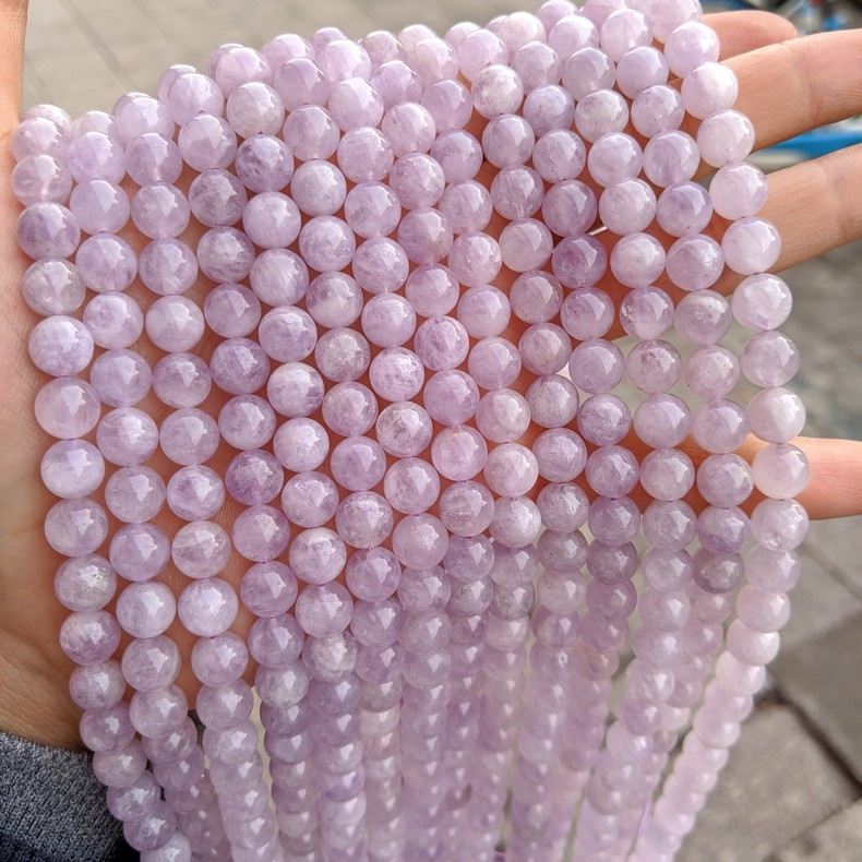 Natural Gemstone 4-12mm Round Beads Strand