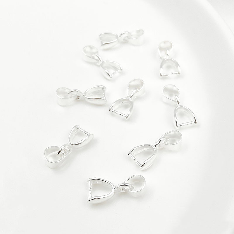 Gold Plated Simple Pendant Buckle Ring Clip Pendant Connector Accessor