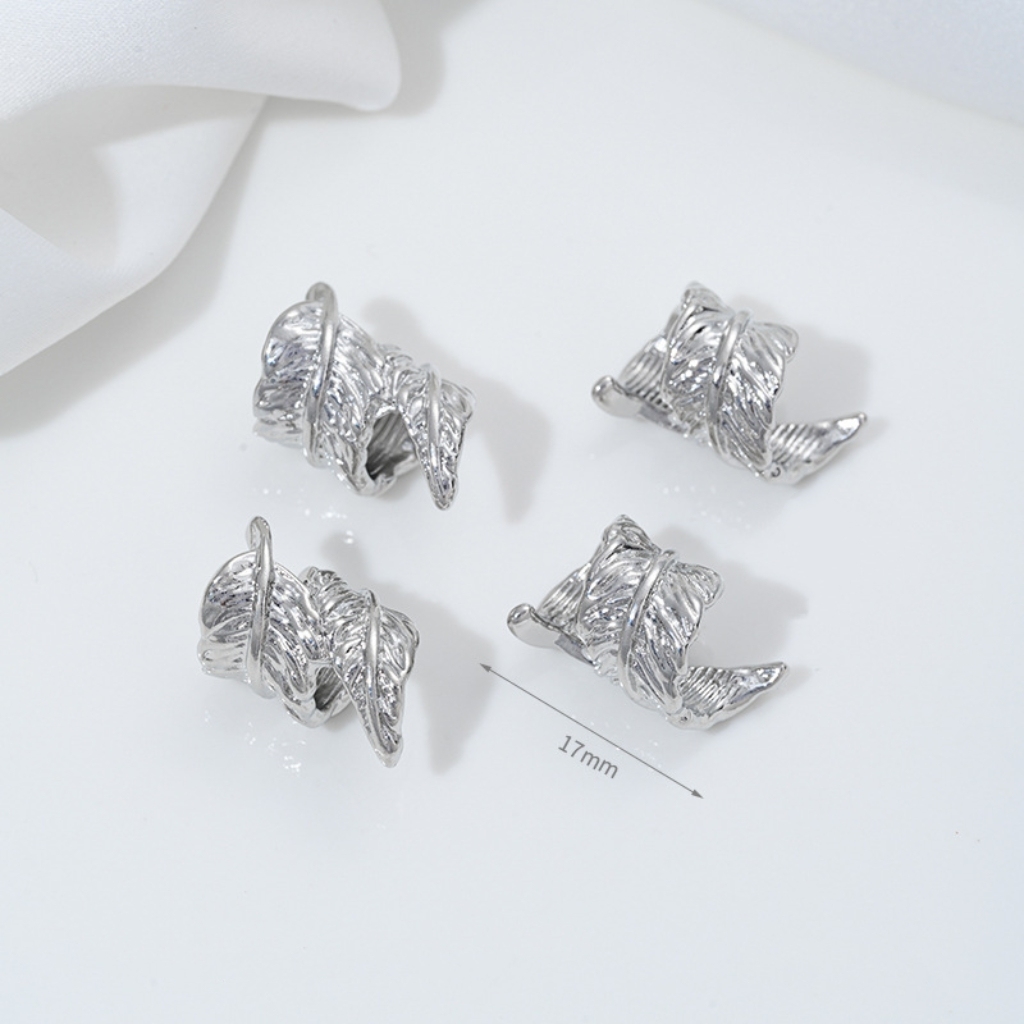 Gold Plated Decorative Tubular Spacer Bead for Jewelry Making Multiple Style