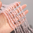 Rose quartz 3-5mm 80cm