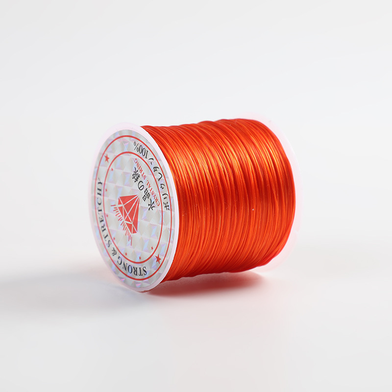 Colors Elastic Flat Multi-strand Crystal String for Jewelry Making