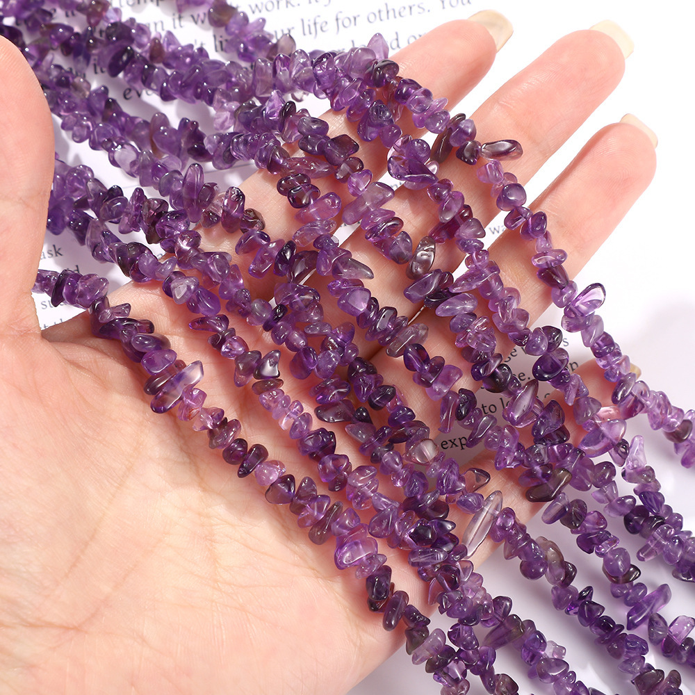 Real Natual Crystals Raw Stone Beads Strand