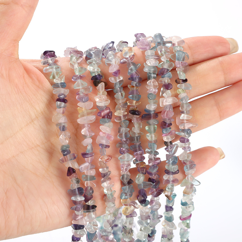 Real Natual Crystals Raw Stone Beads Strand