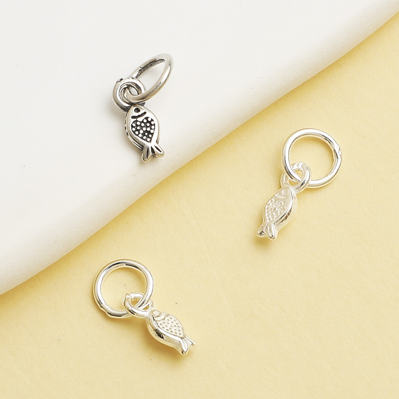 925 Sterling Silver Cute Charms Jewelry Pendant Accessory