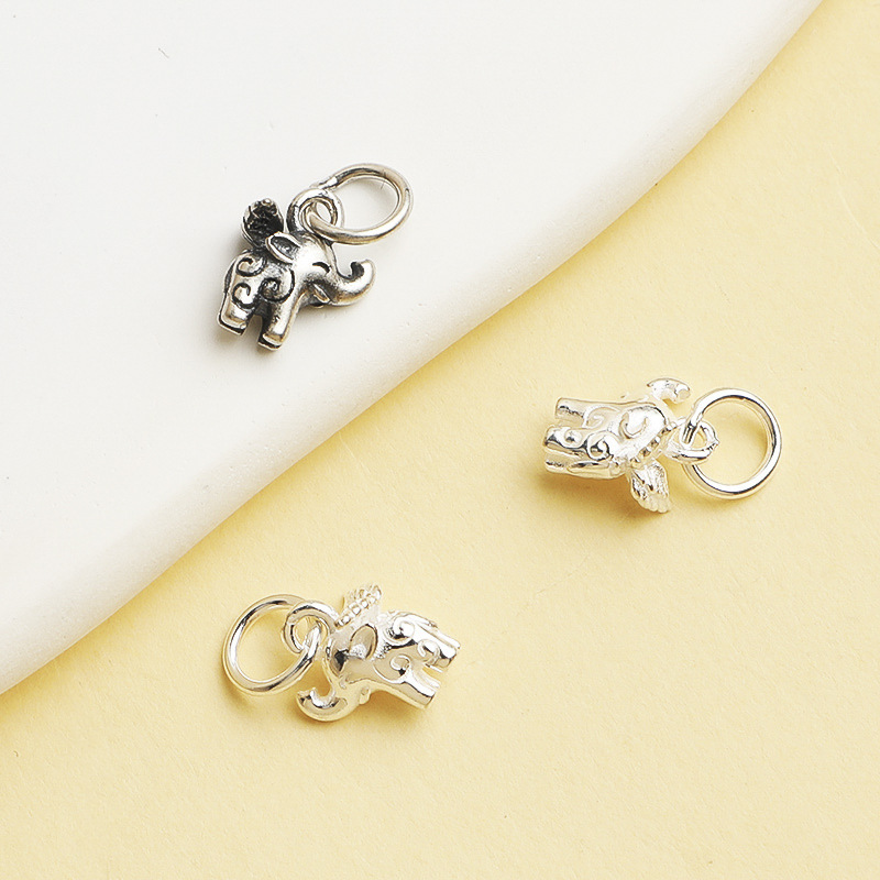 925 Sterling Silver Cute Charms Jewelry Pendant Accessory