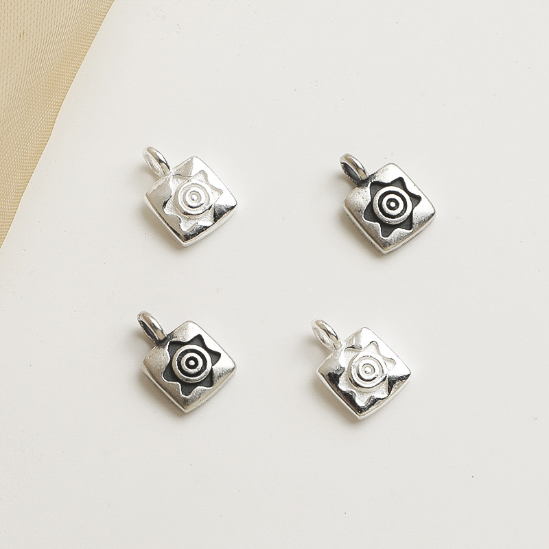 925 Sterling Silver Cute Charms Jewelry Pendant Accessory