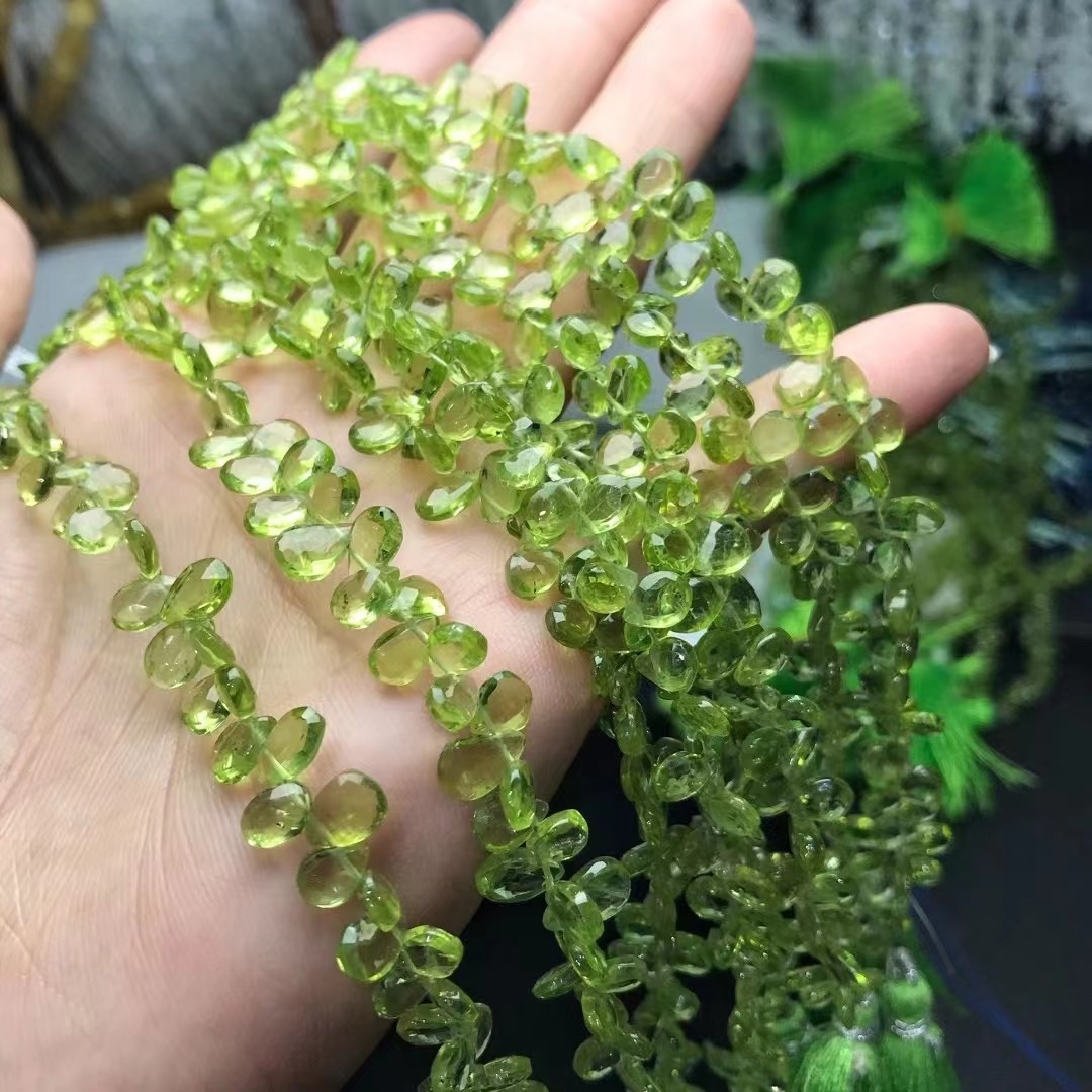 Multi High Quality Natural Gemstone Teardrop Beads 10 PCS for Jewelry DIY