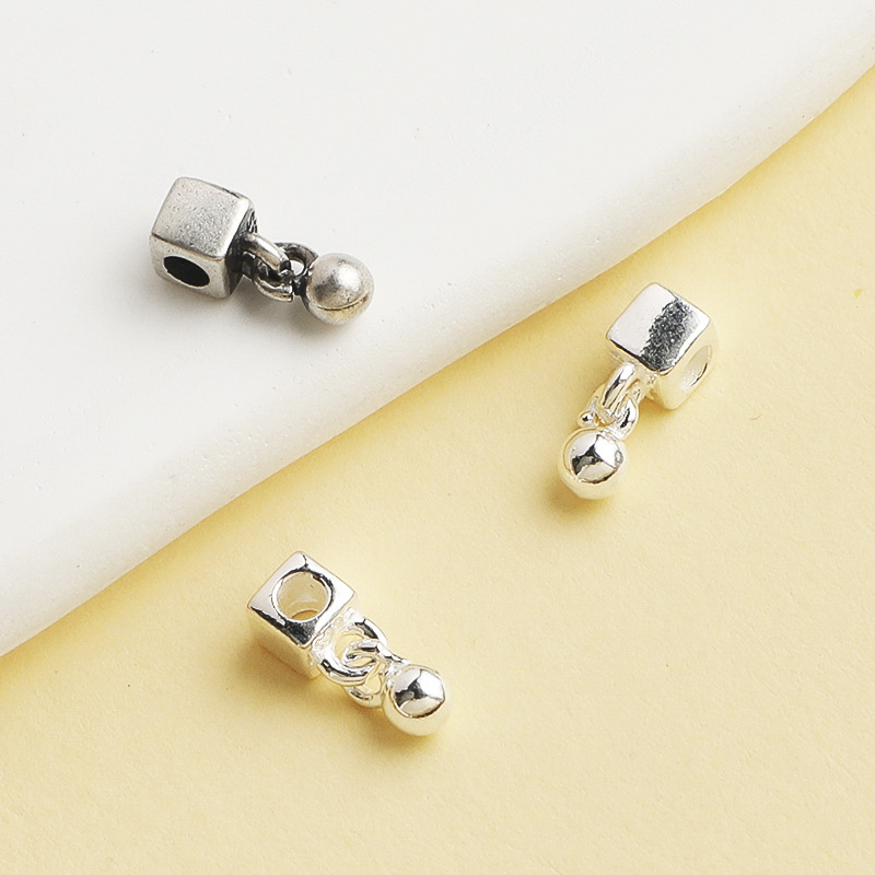 925 Sterling Silver Cute Spacer Beads for Jewelry Making