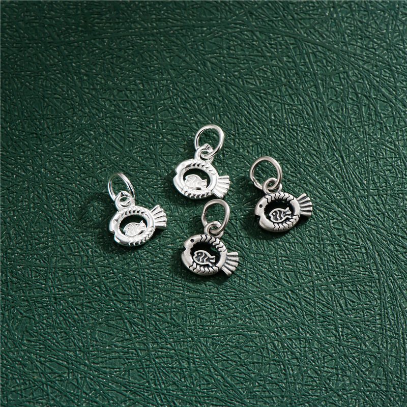 925 Sterling Silver Cute Charms Jewelry Pendant Accessory