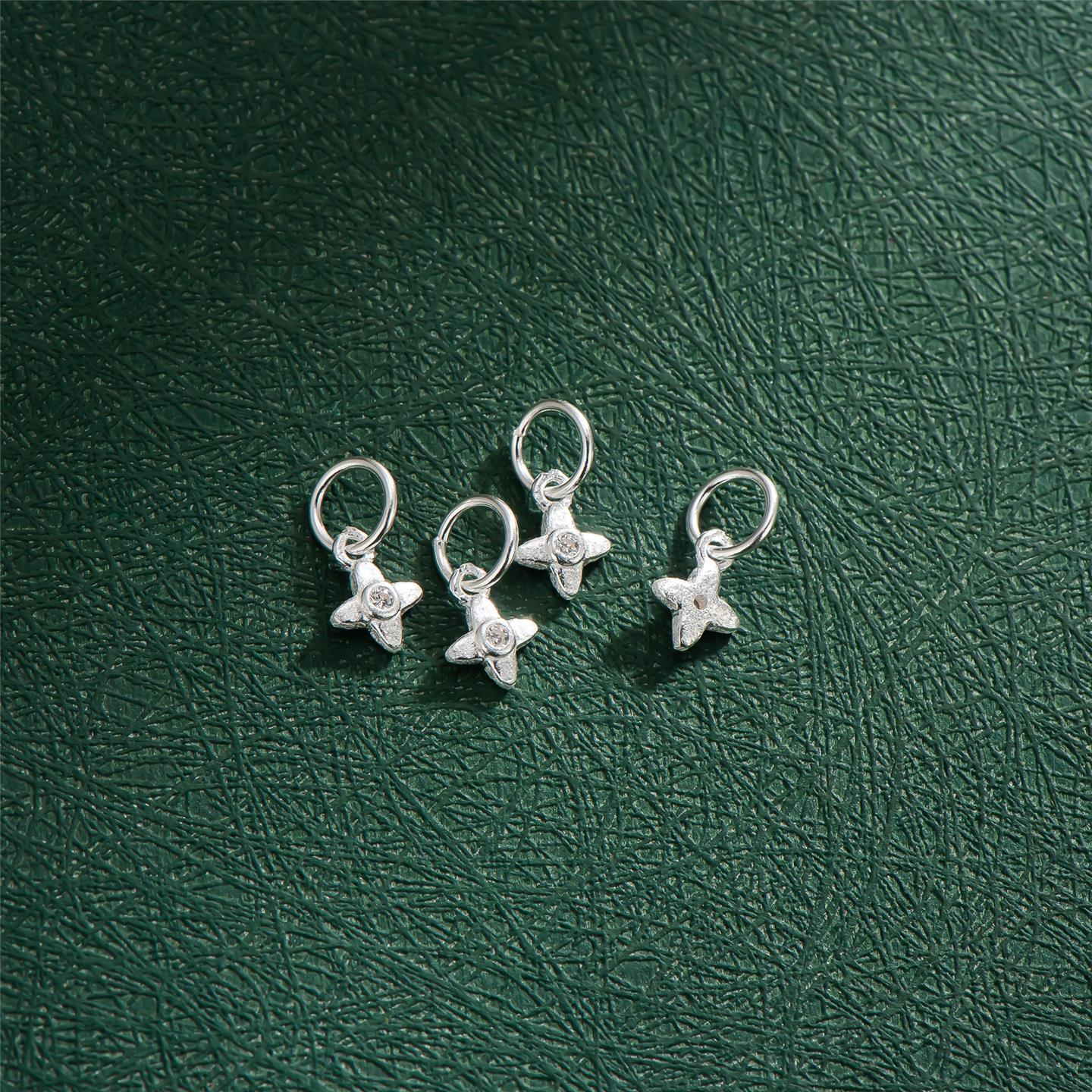 925 Sterling Silver Cute Charms Jewelry Pendant Accessory