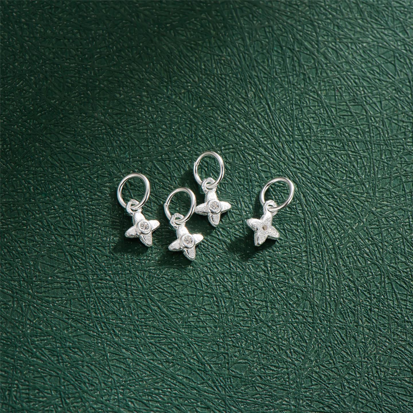 925 Sterling Silver Cute Charms Jewelry Pendant Accessory