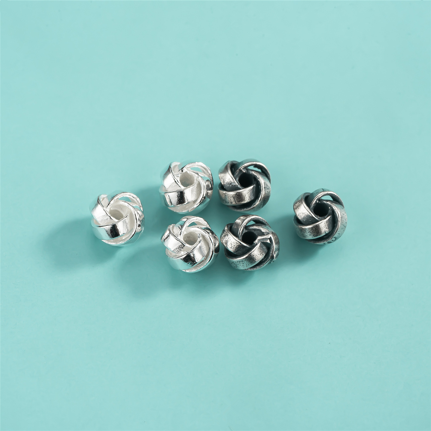 925 Sterling Silver Cute Spacer Beads for Jewelry Making