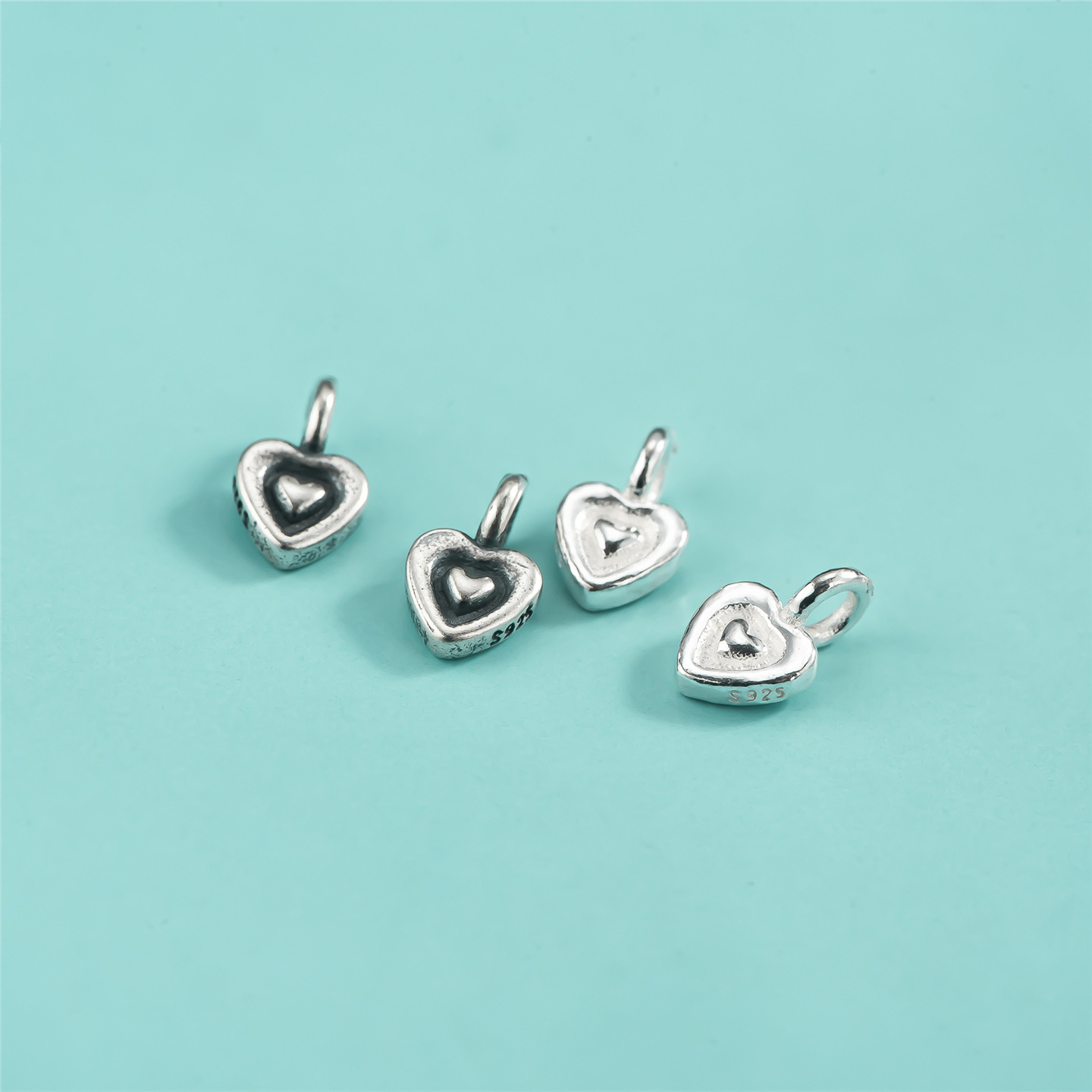 925 Sterling Silver Cute Charms Jewelry Pendant Accessory