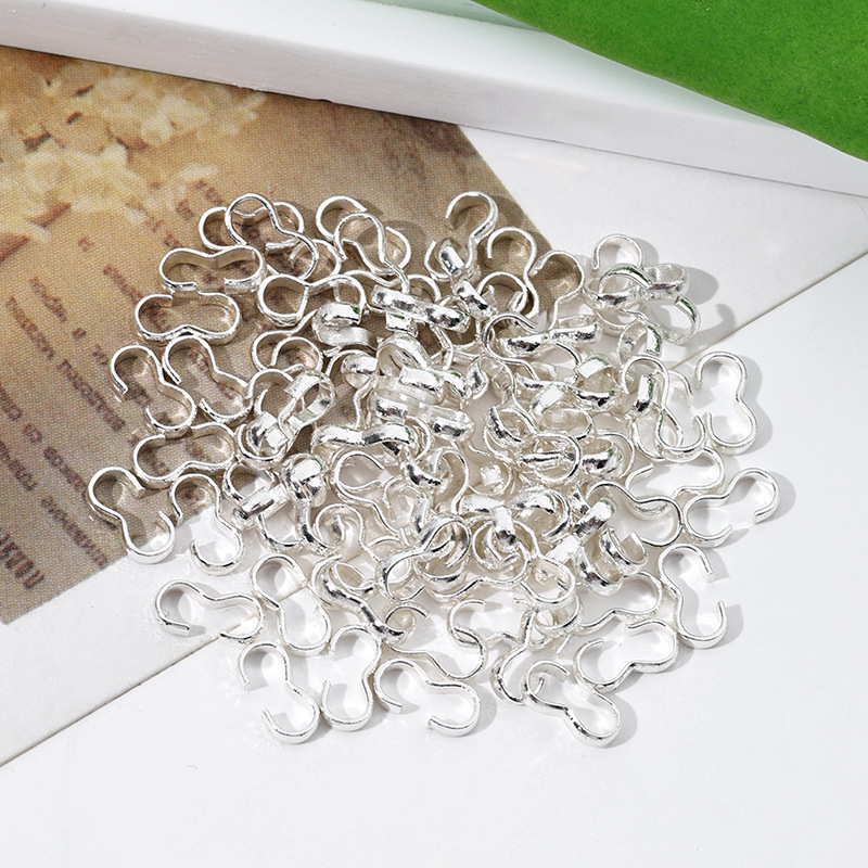 Gold Plated 3-Shaped Clasp Connector Accessories 10pcs