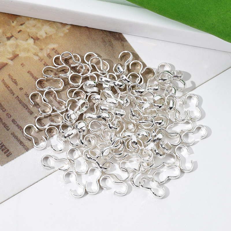 Gold Plated 3-Shaped Clasp Connector Accessories 10pcs