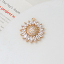 #8 sunflower 24*26mm