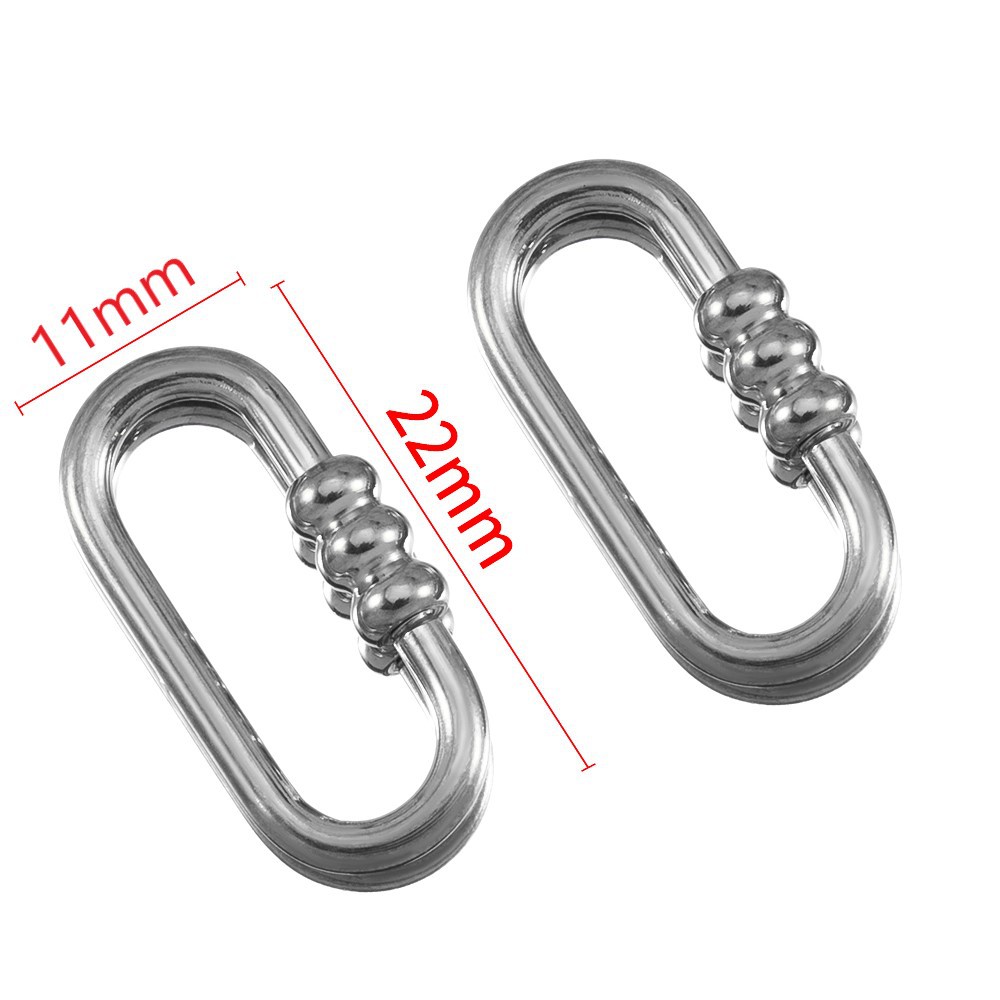 Gold Plated Stainless Steel Retractable Clasp Screw Clasp Multiple Shape DIY Jewellry Making Finding