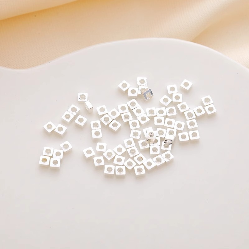 Gold Plated Brass Geometric chips spacer beads Wheel Spacer Beads 10pcs