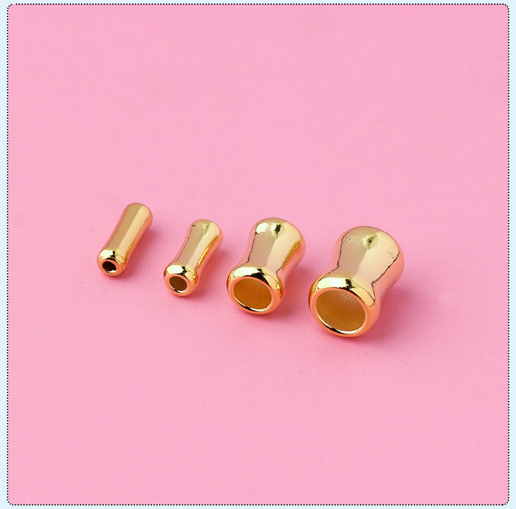 925 Sterling Silver Tube Spacer Bead for Jewelry DIY Multiple Style