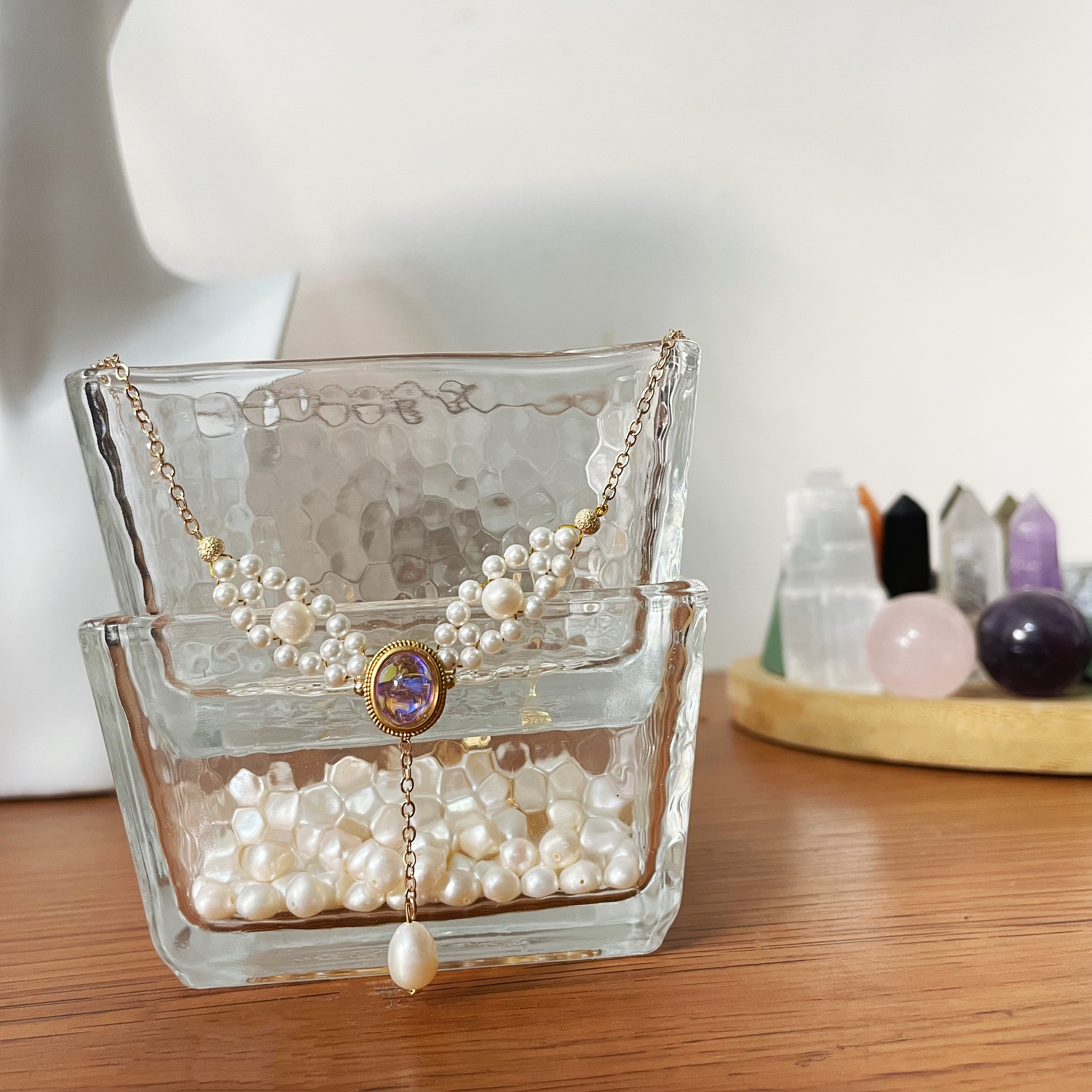 Angel's Wings Necklace Elysian Embrace