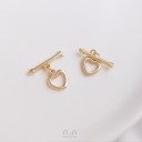 #2 Heart 14k gold 9x10.5mm