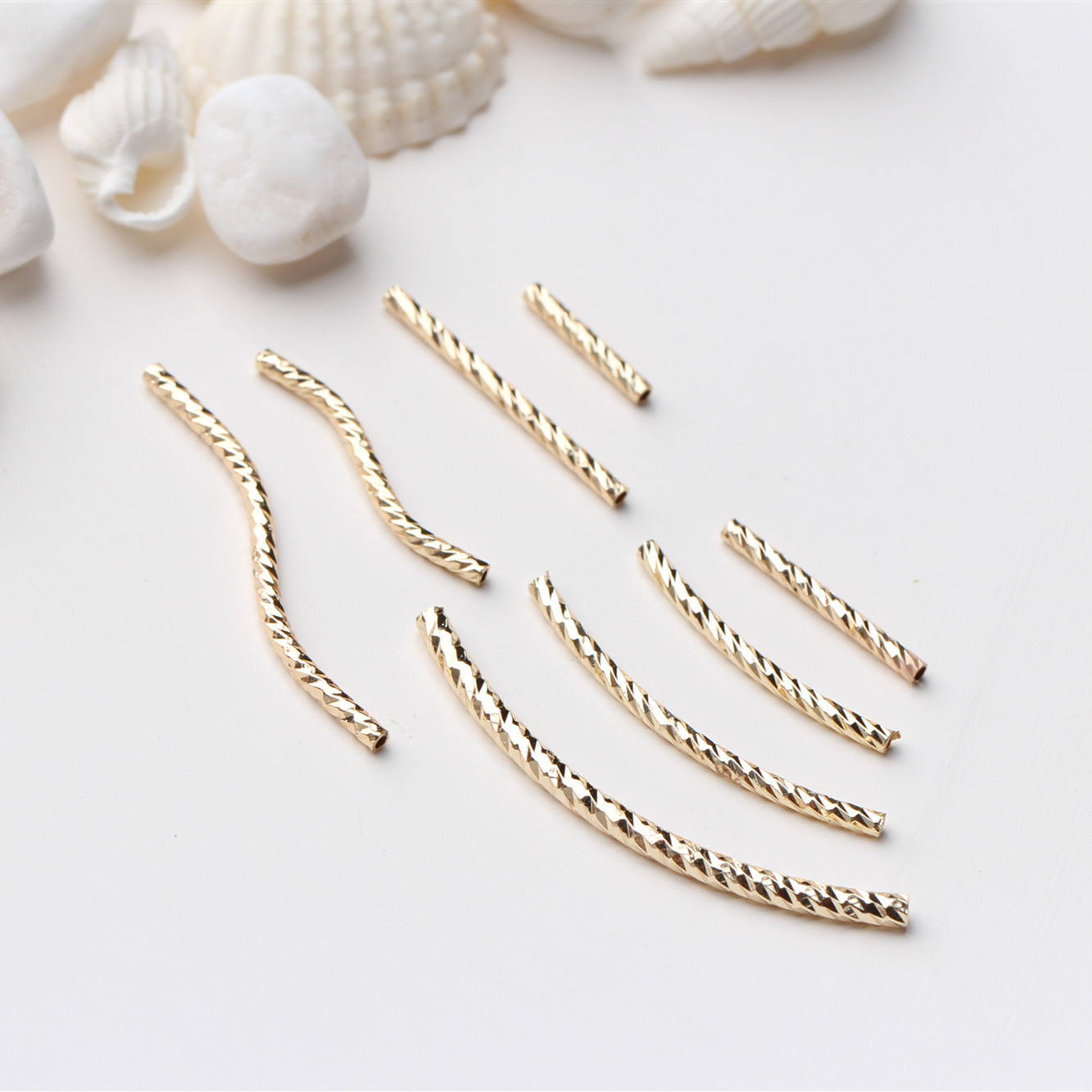 Shining Gold Plated Copper Tube 