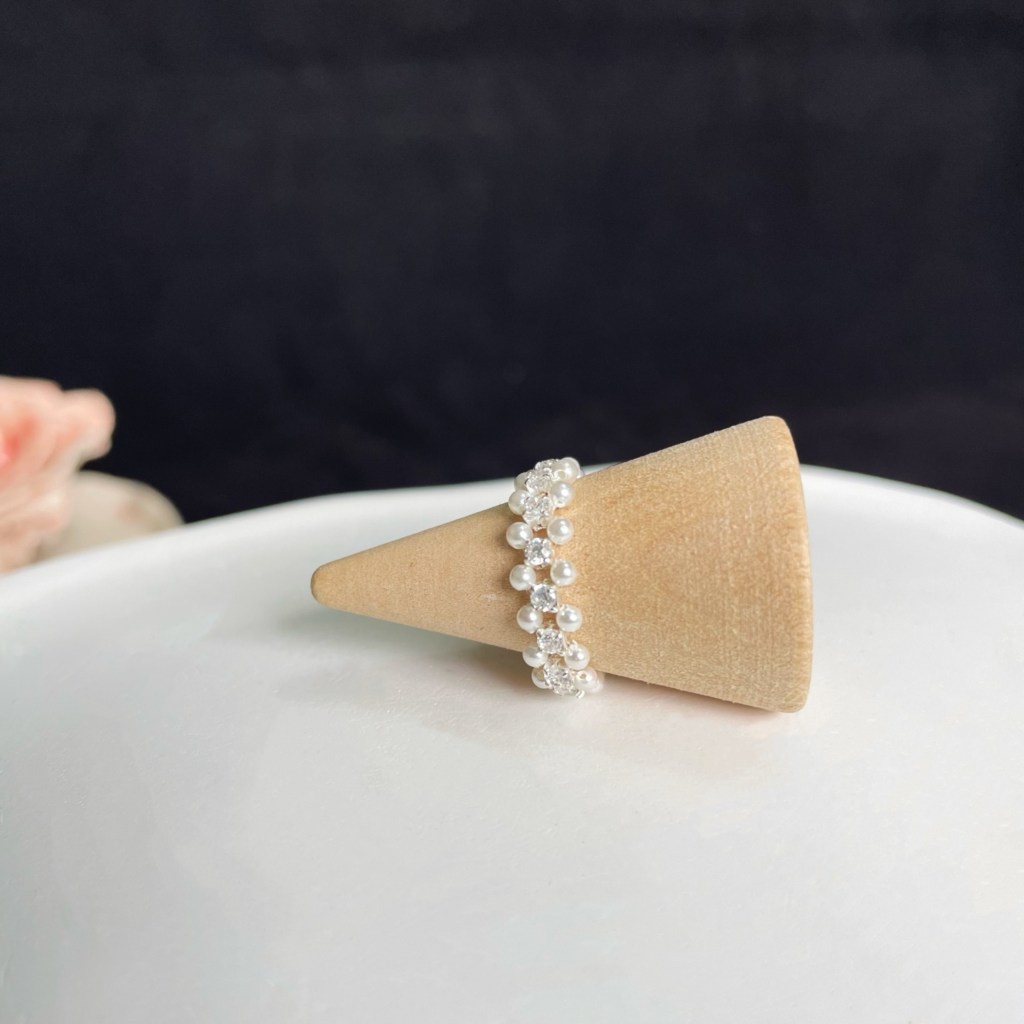 Starry Ring Stellar Whispers A Celestial Symphony Ring