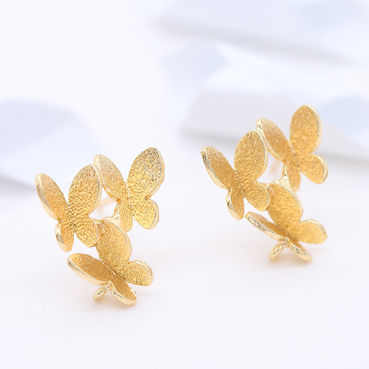Ornamented Earrings Posts Accessory for Earrings Making