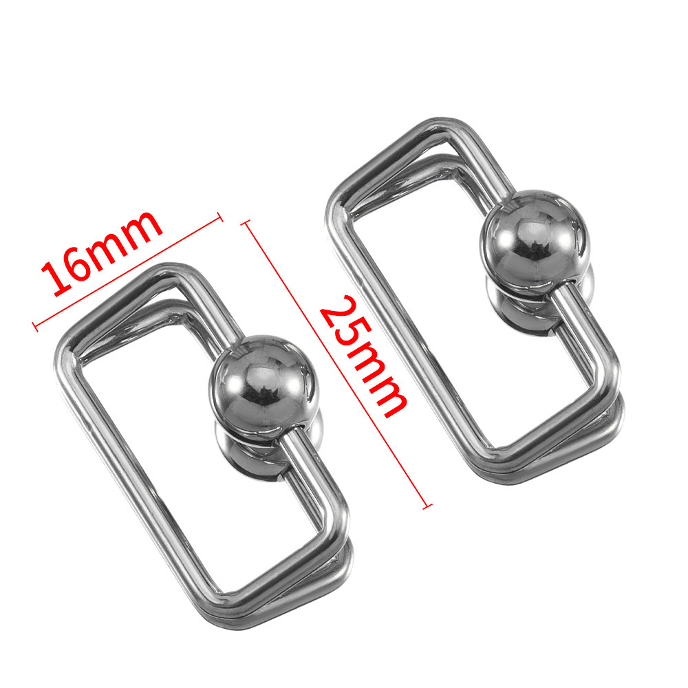 Gold Plated Stainless Steel Retractable Clasp Screw Clasp Multiple Shape DIY Jewellry Making Finding