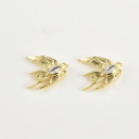 #1  Pendant with dual hanging rings  23*23.6mm