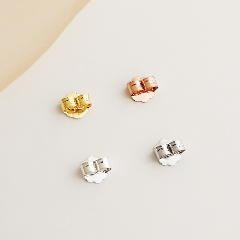 925 Sterling Silver Butterfly Earring Backs Hypoallergenic 5Pairs 