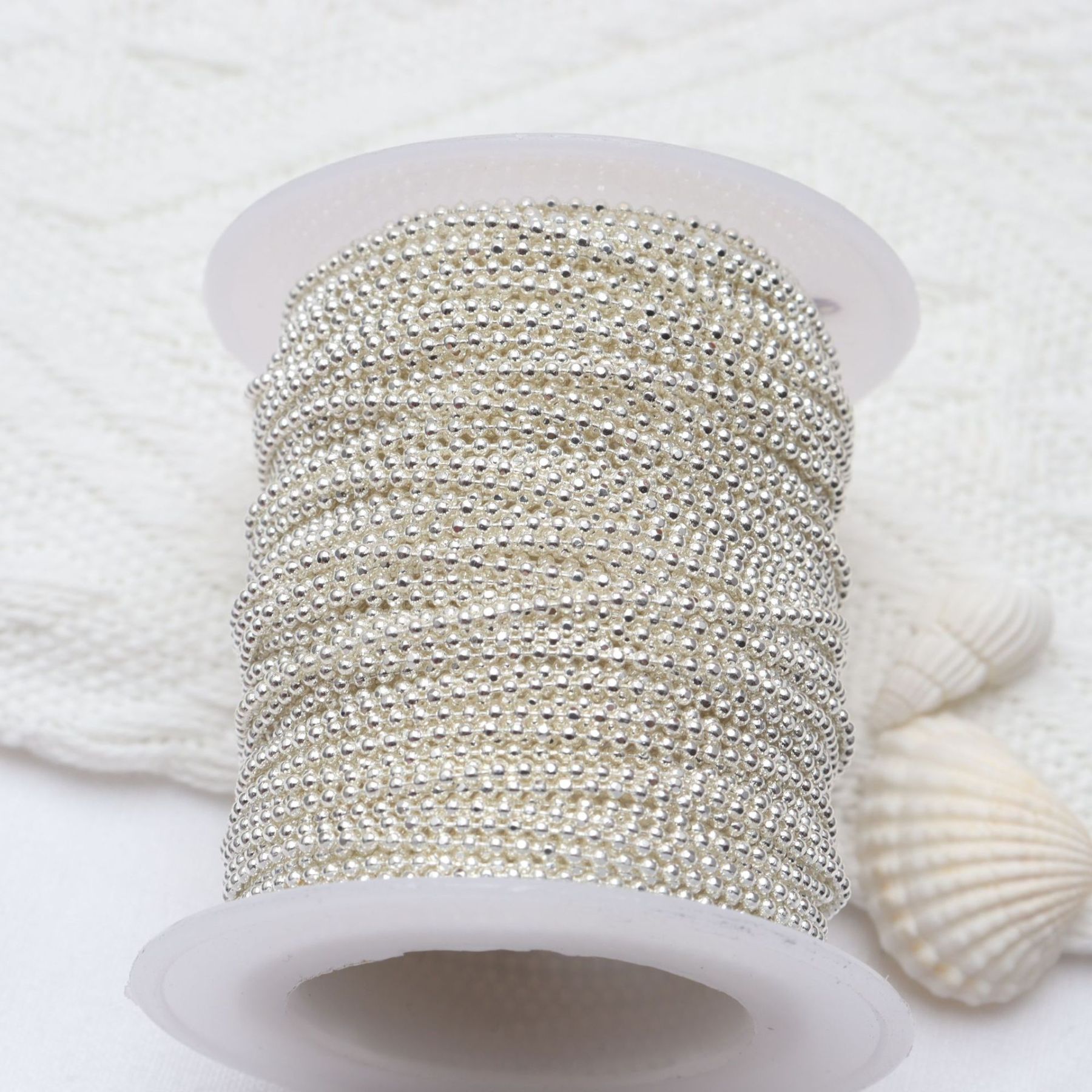 Gold Plated Beads Chain 2m（78.74 inch）