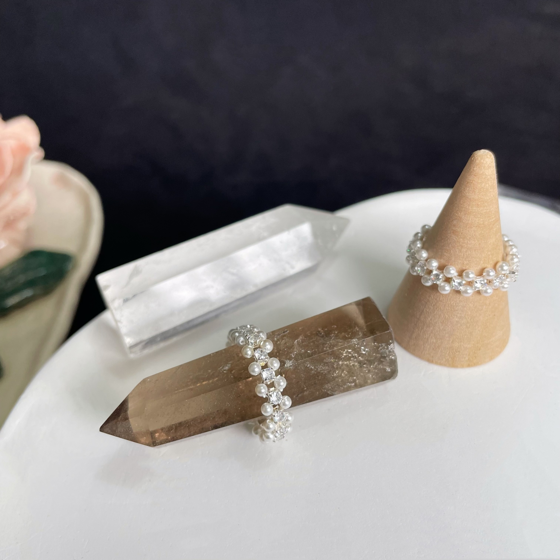 Starry Ring Stellar Whispers A Celestial Symphony Ring