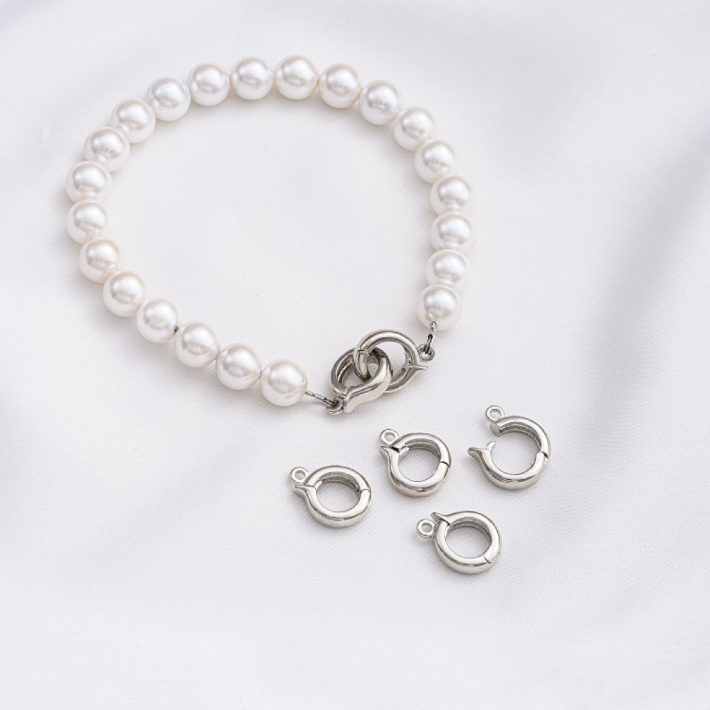 11mm Round Shaped All-purpose Buckle Jewelry Accessory