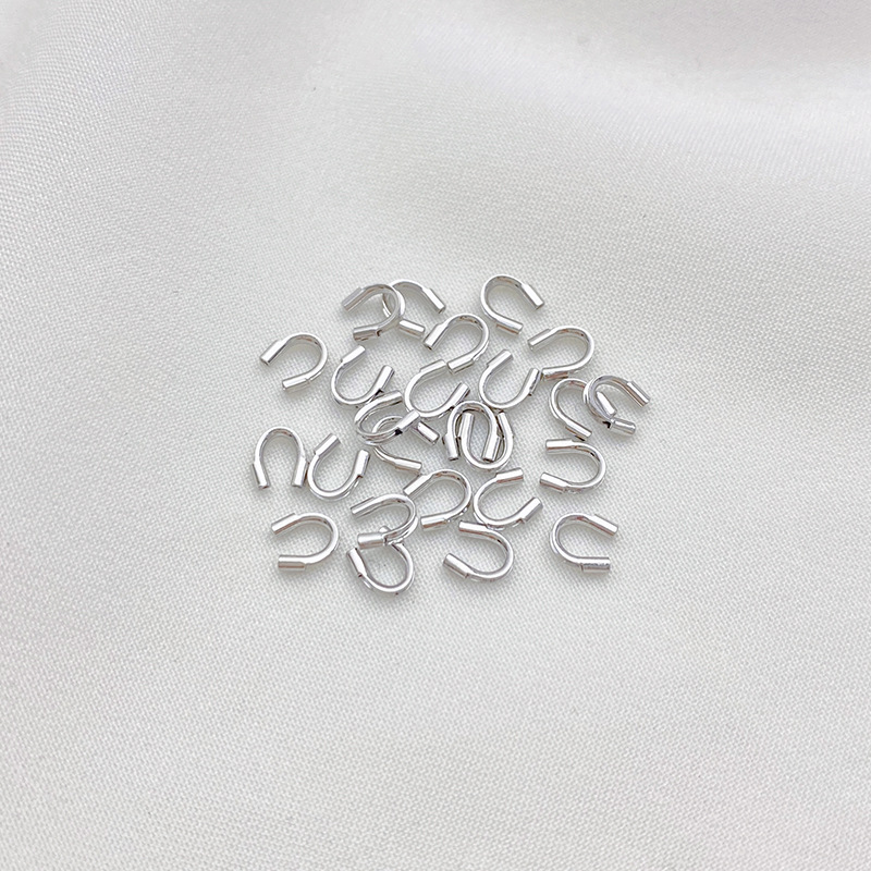 Gold Plated Copper U Shape Wire Protectors Wire Guard Guardian 50PCS Multiple Color