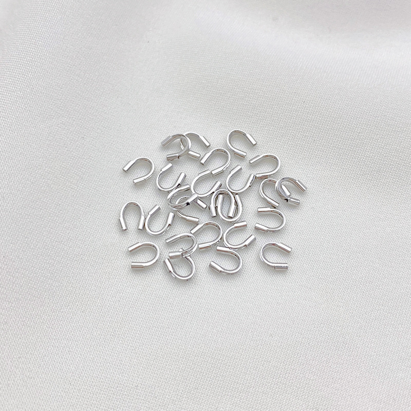 Gold Plated Copper U Shape Wire Protectors Wire Guard Guardian 50PCS Multiple Color