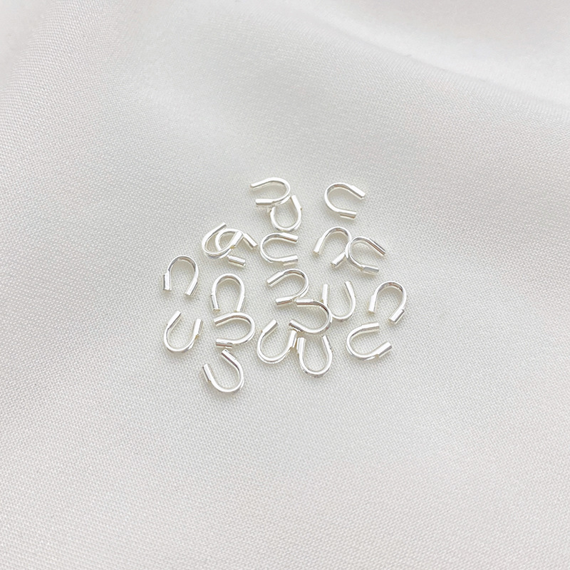 Gold Plated Copper U Shape Wire Protectors Wire Guard Guardian 50PCS Multiple Color