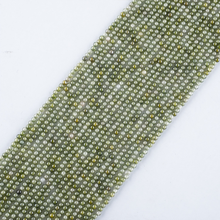 Colored Zircon Round Beads Strand 2mm 3mm