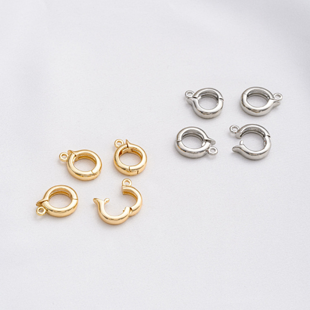 11mm Round Shaped All-purpose Buckle Jewelry Accessory