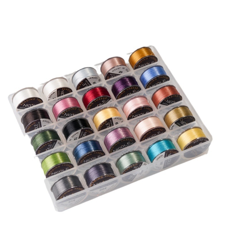 Japan 330dtex 0.225mm 50yds Inelastic Nylon Beading Thread