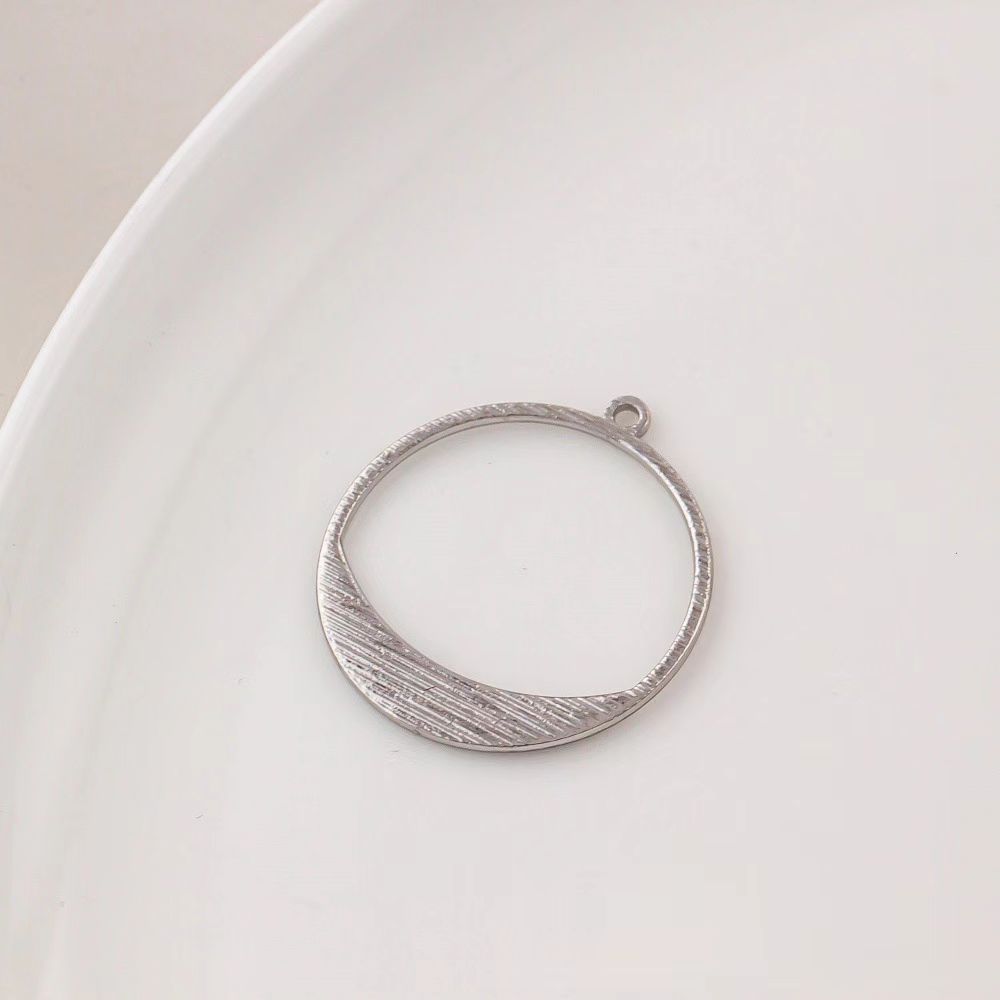 14k Gold Plated Brass Geometric Frame for Jewelry DIY 1 Piece