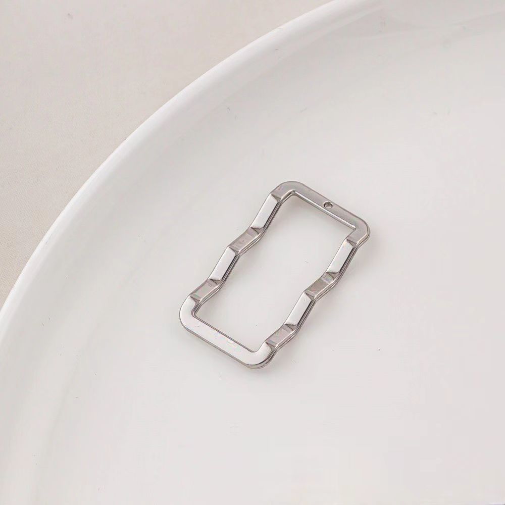 14k Gold Plated Copper Geometric Frame for Jewelry DIY 1 Piece-likayjewel