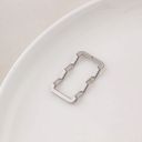 #20 rectangle 30*16mm platinum