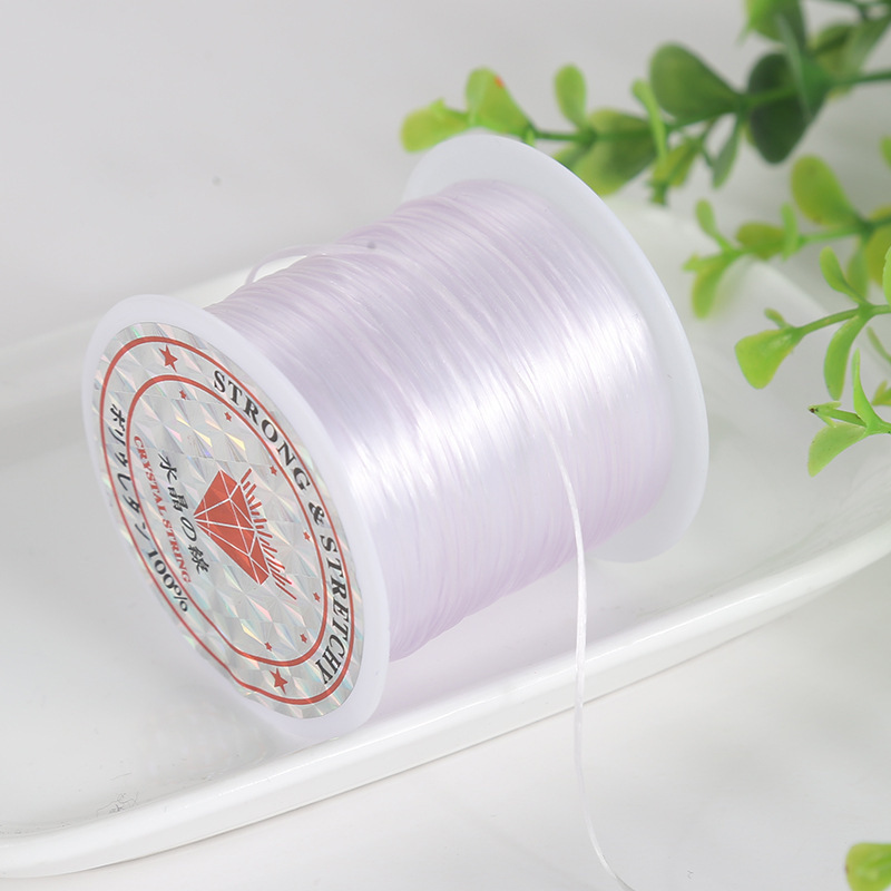 Colors Elastic Flat Multi-strand Crystal String for Jewelry Making