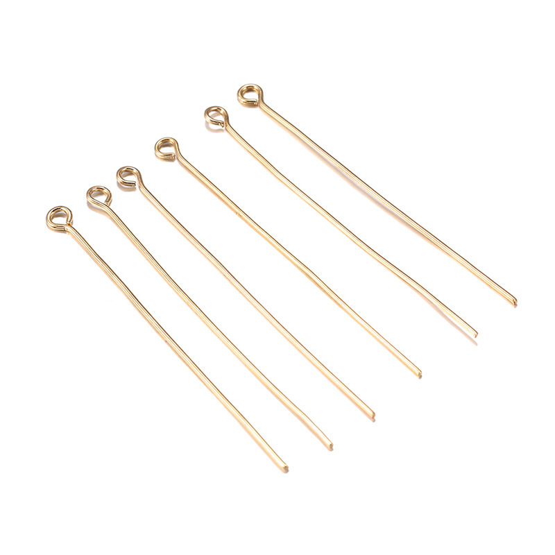 Iron Eye Pin For jewelry Making 200pcs